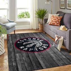 NBA Toronto Raptors Rectangle Rug Personalized Non-Slip Carpet Gift For Basketball Fans