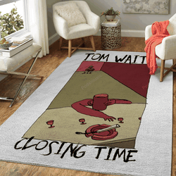 Tribute To Tom Waits Ii Music Art Artworks Art For Fans Area Rug Living Room Carpet Rug Regtangle Carpet Floor Decor Home Decor