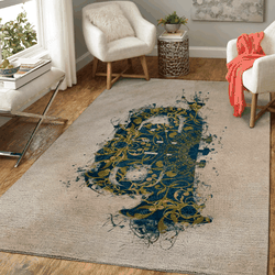 Tuba Music Art Music Art For Fans Area Rug Living Room Carpet Rug Regtangle Carpet Floor Decor Home Decor