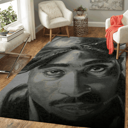 Tupac Shakur Music Art For Fans Area Rug Living Room Carpet Rug Regtangle Carpet Floor Decor Home Decor V11260