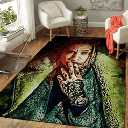 Tyga Rapper Music World Art For Fans Area Rug Living Room Carpet Rug Regtangle Carpet Floor Decor Home Decor