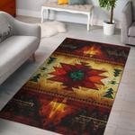 united tribes brown design native american area rug living room rug home decor 0
