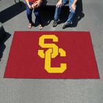 usc trojans area rug football team logo carpet living room rugs rug regtangle carpet floor decor home decor v11167 0