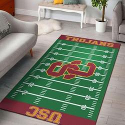 NCAA Usc Trojans Area Rug Living Room Carpet Home Rug Regtangle Carpet 2