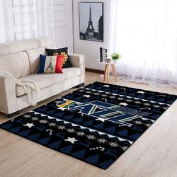 NBA Utah Jazz Rectangle Rug Personalized Non-Slip Carpet Gift For Basketball Fans V4655