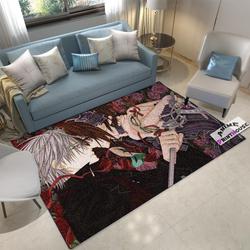 Vampire Knight Yuki & Zero Area Rugs Anime Living Room Carpet Home Rug Regtangle Carpet Floor Decor Home Decor