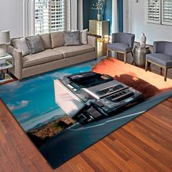 Volvo Logo Rugs Supercar Living Room Carpet Floor Mat Area Rug Living Room Carpet Rug Regtangle Carpet Floor Decor Home Decor