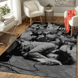 Wake Up Jim Music Artwork Art For Fans Area Rug Living Room Carpet Rug Regtangle Carpet Floor Decor Home Decor