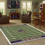 washington huskies home field area rug football team logo carpet living room rugs rug regtangle carpet floor decor home decor 0