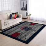 washington wizards area rug nba basketball team logo carpet living room rugs rug regtangle carpet floor decor home decor v4240 0
