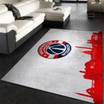 washington wizards nba 2 area rug living room and bed room rug rug regtangle carpet floor decor home decor 0