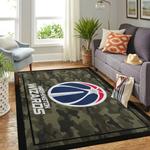 washington wizards nba area rugs camo style living room carpet team logo home rug regtangle carpet floor decor home decor 0