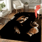 waylon jennings ive always been crazy art area rug area rug living room carpet rug regtangle carpet floor decor home decor 0