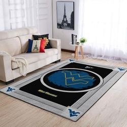 West Virginia Mountaineer Area Rugs Ncaa Football Basketball Living Room Carpet Team Logo Floor Home Decor 200303126
