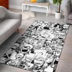 whale humpback pattern print area rug living room rug home decor 0