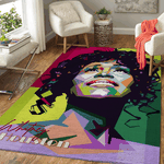 whitney houston american music singer pop art area rug area rug living room carpet rug regtangle carpet floor decor home decor 0