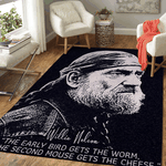 willie nelson quotes the second mouse gets the cheese art area rug rug regtangle carpet floor decor home decor 0