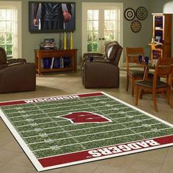 NCAA Wisconsin Badgers Carpet Living Room Rugs Rug Regtangle Carpet V17262