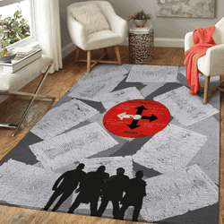 W&M 38 Words And Music Art For Fans Area Rug Living Room Carpet Rug Regtangle Carpet Floor Decor Home Decor