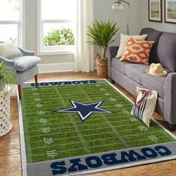 Cowboys Area Rug Living Room Rug Home Decors Living Room Carpet Floor Decor The Us Decor