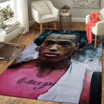 xxxtentacion the legend rapper rock and emo anniversary area rug rug regtangle carpet floor decor home decor 0