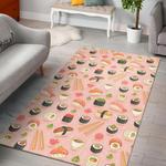yummy banana pattern print area rug living room rug home decor 0