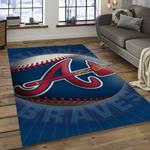 mlb atlanta braves baseball team logo rectangle area dark room ab01