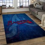 mlb atlanta braves baseball team logo rectangle area dark room ab04