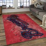 mlb atlanta braves baseball team logo rectangle area dark room ab23