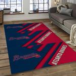 mlb atlanta braves baseball team logo rectangle area dark room ab29