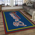 mlb atlanta braves baseball team logo rectangle area dark room ab35