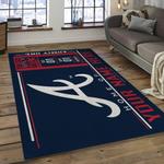 mlb atlanta braves baseball team logo rectangle area dark room ab41