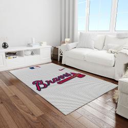 mlb atlanta braves baseball team logo rectangle area light room ab09