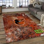 mlb baltimore orioles baseball team logo rectangle area dark room bo29