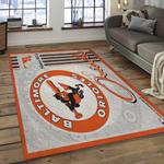 mlb baltimore orioles baseball team logo rectangle area dark room bo35