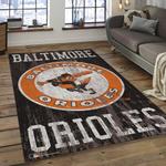 mlb baltimore orioles baseball team logo rectangle area dark room bo36