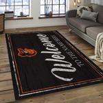 mlb baltimore orioles baseball team logo rectangle area dark room bo40