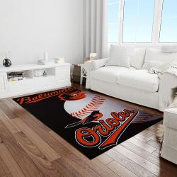 mlb baltimore orioles baseball team logo rectangle area light room bo44