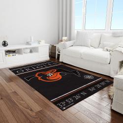 mlb baltimore orioles baseball team logo rectangle area light room bo50