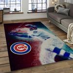 mlb chicago cubs baseball team logo rectangle area dark room cc01