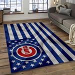 mlb chicago cubs baseball team logo rectangle area dark room cc07