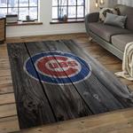 mlb chicago cubs baseball team logo rectangle area dark room cc08