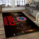 mlb chicago cubs baseball team logo rectangle area dark room cc15