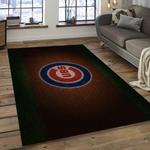 mlb chicago cubs baseball team logo rectangle area dark room cc17