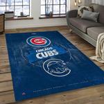 mlb chicago cubs baseball team logo rectangle area dark room cc23