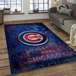 mlb chicago cubs baseball team logo rectangle area dark room cc29
