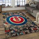 mlb chicago cubs baseball team logo rectangle area dark room cc41