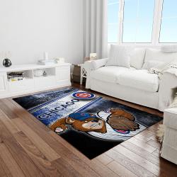 mlb chicago cubs baseball team logo rectangle area light room cc02
