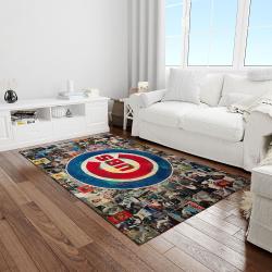 mlb chicago cubs baseball team logo rectangle area light room cc41