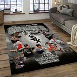 mlb chicago white sox baseball team logo rectangle area dark room cws24